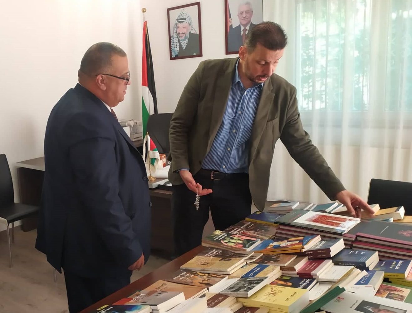 زيارة سفارة فلسطين في المجر